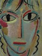 Alexej von Jawlensky Astonishment oil